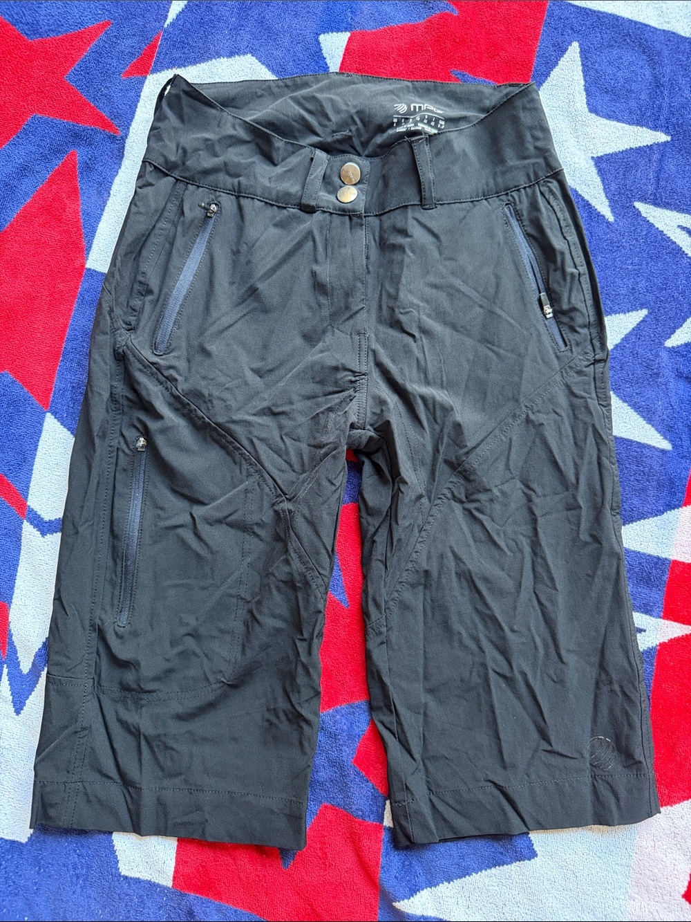 MPG Black Outdoor Cargo Shorts